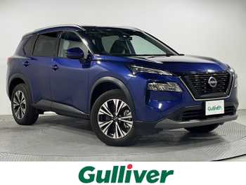 日産 エクストレイル X e－4ORCE 禁煙 純正9型ナビ Bカメ 温座席 BSM 追従