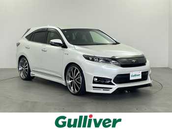 トヨタ ハリアー ハイブリッド エレガンス ワンオーナー 純正9型ナビ フルエアロ