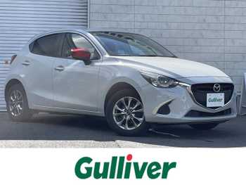 マツダ デミオ 13S ノーブルクリムゾン 特別仕様車 純正ドラレコ 衝突軽減 全方位