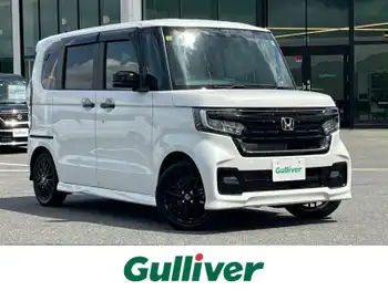 ホンダ Ｎ ＢＯＸ カスタム L ターボ スタイル+ブラック 社外ナビ フルセグ クルコン 両側パワスラ