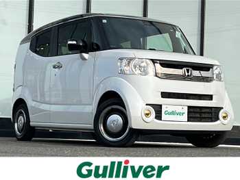 ホンダ Ｎ ＢＯＸ スラッシュ G Lインテリアカラーパッケージ 禁煙車/CTBA/バックカメラ/純正ナビ/ETC
