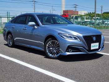 トヨタ クラウン ハイブリッド G－エグゼクティブ Four ムーンルーフ純正ナビ革シート全方位カメラ