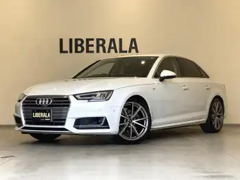 アウディ Ａ４ 1.4TFSI タキシードスタイル 特別仕様車 純正ナビ 360°カメラ 黒革 LED