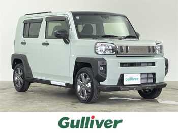 ダイハツ タフト G ダーククロムベンチャー 届出済未使用車 ガラスルーフ 7型ナビ LED