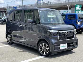 ホンダ Ｎ ＢＯＸ カスタム 純正9型ナビ TV Bカメラ パワスラ LED ETC