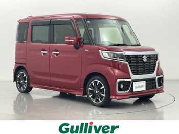スズキ スペーシア カスタム HYBRID XS ワンオーナー ナビ 両側パワスラ ドラレコ