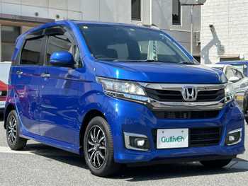 ホンダ Ｎ ＷＧＮ カスタム G 社外ナビ 社外ETC ドラレコ Bカメ 純正14AW
