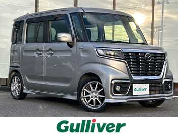 マツダ フレアワゴン カスタムスタイル ハイブリッド XT 禁煙車/衝突軽減/Bカメラ/両側パワスラ