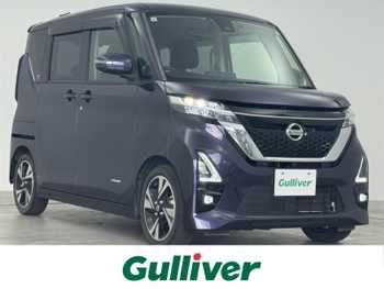 日産 ルークス ハイウェイスター Gターボ 純正ナビ　全方位カメラ　片側パワスラ