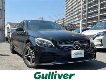 メルセデス・ベンツ Ｃ１８０ アバンギャルド AMGライン 純正ナビバックカメラETC黒革シート