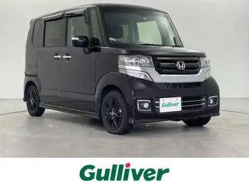ホンダ Ｎ ＢＯＸ カスタム SSブラックSパッケージ 純正ナビ 両側電動ドア 温席 純正ETC