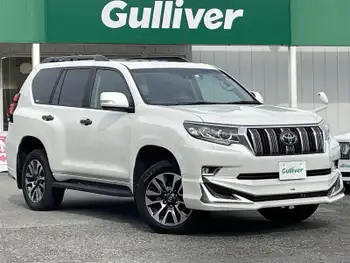 トヨタ ランドクルーザー プラド TX Lパッケージ モデリスタエアロ サンルーフ 黒革シート