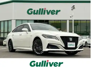 トヨタ クラウン ハイブリッド S スポーツスタイル 純ナビ SR BSM ETC クルコン 純18AW LED