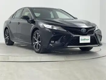 トヨタ カムリ WSレザーパッケージ 純正ナビTV 黒革 シートヒーター BSM HUD