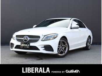 メルセデス・ベンツ Ｃ２２０ｄ アバンギャルド　AMGライン 黒革 純正ナビ TV アンビエントライト ACC