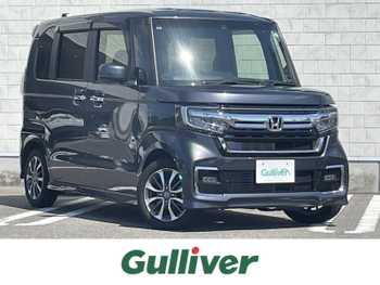 ホンダ Ｎ ＢＯＸ カスタム L 純正SDナビ フルセグTV 片パワ