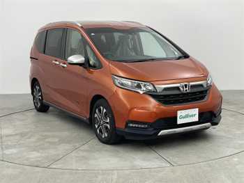 ホンダ フリード クロスター ホンダセンシング ナビ Bカメ ハーフレザークルコン ETC