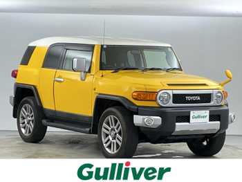 トヨタ ＦＪクルーザー カラーパッケージ ワンオーナー 禁煙車 純正7インチナビ ETC