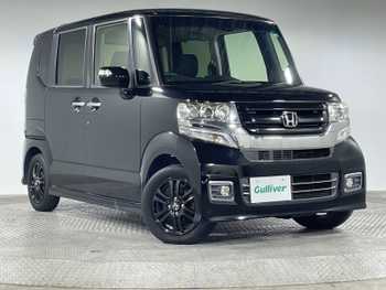 ホンダ Ｎ ＢＯＸ カスタム SSブラックSパッケージ 純正7型メモリー ビルトインETC