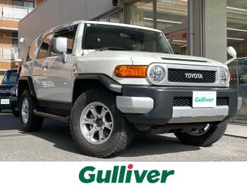 トヨタ ＦＪクルーザー カラーパッケージ 純正ナビ/フルセグTV/ETC/4WD/wedsAW