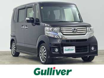 ホンダ Ｎ ＢＯＸ カスタム ターボ SSパッケージ 禁煙車　純正ナビ　バックカメラ　ETC