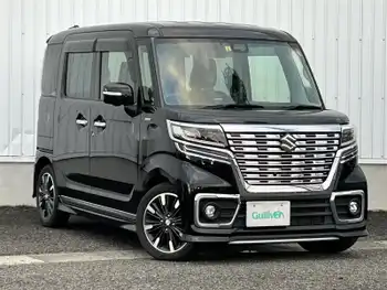 スズキ スペーシア カスタム HYBRID XS ターボ 純正メモリーナビヘッドアップディスプレイ