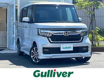 ホンダ Ｎ ＢＯＸ カスタム L ワンオーナー・ホンダセンシング・社外ナビ