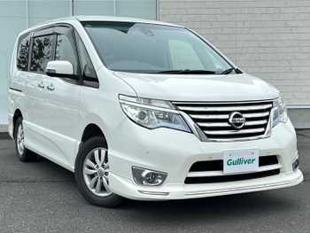 日産 セレナ ハイウェイスター Vセレ+SaftyⅡ 後席モニター 両側電動ドア 純正ナビ ETC
