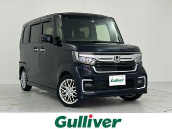 ホンダ Ｎ ＢＯＸ カスタム L ターボ 純正ナビ ETC ドラレコ前後 両側パワスラ