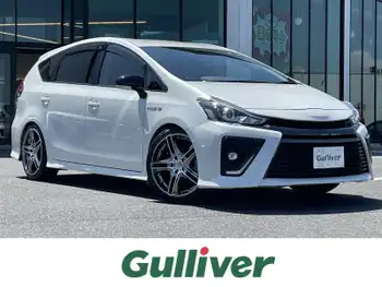 トヨタ プリウス α S ツーリングセレクション G’s TEIN車高調 夏冬タイヤあり 9インチナビ