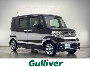ホンダ Ｎ ＢＯＸ カスタム G Aパッケージ 禁煙車 純正ナビTV 左側電動スライドドア