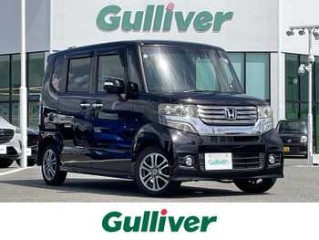 ホンダ Ｎ ＢＯＸ カスタム G Aパッケージ 禁煙車 純正ナビTV 左側電動スライドドア