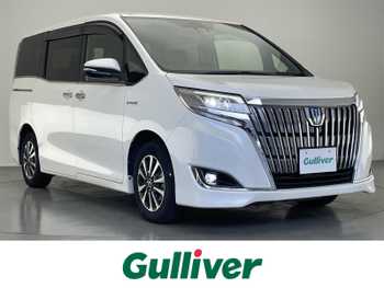 トヨタ エスクァイア ハイブリッド Gi プレミアムパッケージ 純10型ナビ 12型後席モニタ ドラレコ 禁煙