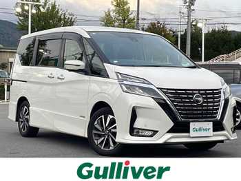 日産 セレナ ハイウェイスター V 純正10型ナビ 後席モニター 全周囲 BSM ETC