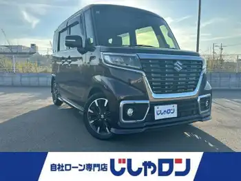 スズキ スペーシア カスタム HYBRID XS 禁煙/1オナ/ナビTV/ドラレコ/ETC/パワスラ
