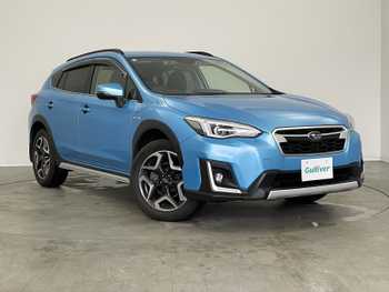 スバル ＸＶ ハイブリッド アドバンス 純正SDナビ 本革シート ルーフレール ETC