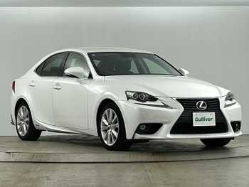 レクサス ＩＳ 300h バージョンL 純正ナビ　黒革シート ETC　暖冷シート LED