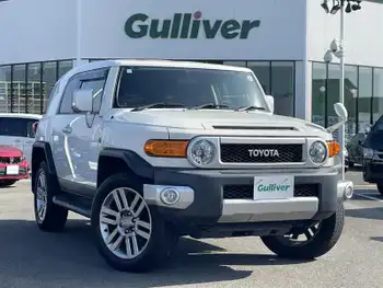 トヨタ ＦＪクルーザー カラーパッケージ 純正ナビ/フルセグ/Bカメラ/クルコン