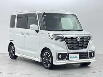 スズキ スペーシア カスタム HYBRID XS ワンオーナー　スズキセーフティサポート