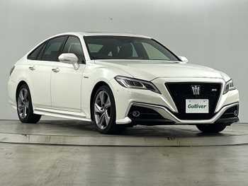 トヨタ クラウン ハイブリッド RS アドバンス 禁煙 純正8型ナビ サンルーフ パワーシート