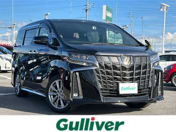 トヨタ アルファード S タイプゴールド 純正ナビ 3眼LEDヘッドライト BSM ナノイー