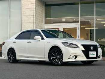 トヨタ クラウン ハイブリッド アスリートS ブラックスタイル 純正ナビ Bカメラ ムーンルーフ 純正AW