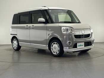 ダイハツ ムーヴ キャンバス G メイクアップ リミテッド　SAⅢ 禁煙 純正7型ナビ TV 全方位 両側電動ドア