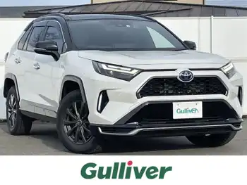 トヨタ ＲＡＶ４ ＰＨＶ ブラックトーン セーフティセンス サンルーフ 純正ナビ ETC