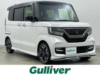 ホンダ Ｎ ＢＯＸ カスタム G L ターボ ホンダセンシング 純正8型ナビ 後席モニター Lynx 衝突軽減