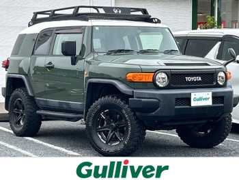 トヨタ ＦＪクルーザー  M/Tタイヤ ラック ステップ ナビ Bカメ