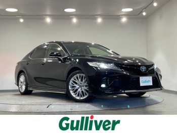 トヨタ カムリ WSレザーパッケージ 純正8型ナビ JBLサウンド 衝突軽減 ETC2.0