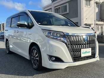 トヨタ エスクァイア ハイブリッド Gi プレミアムパッケージ 県外仕入 禁煙 純正10型ナビ 後席モニター
