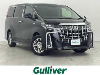 トヨタ アルファードハイブリット SR 純正9型ナビ 12型後席モニター 3眼LED 禁煙