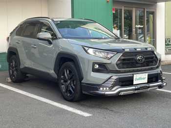 トヨタ ＲＡＶ４ アドベンチャー 純正9型ナビ JAOSエアロ 温冷シート BSM